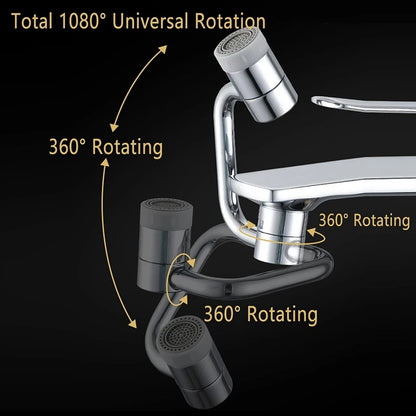 Rotating Faucet extender