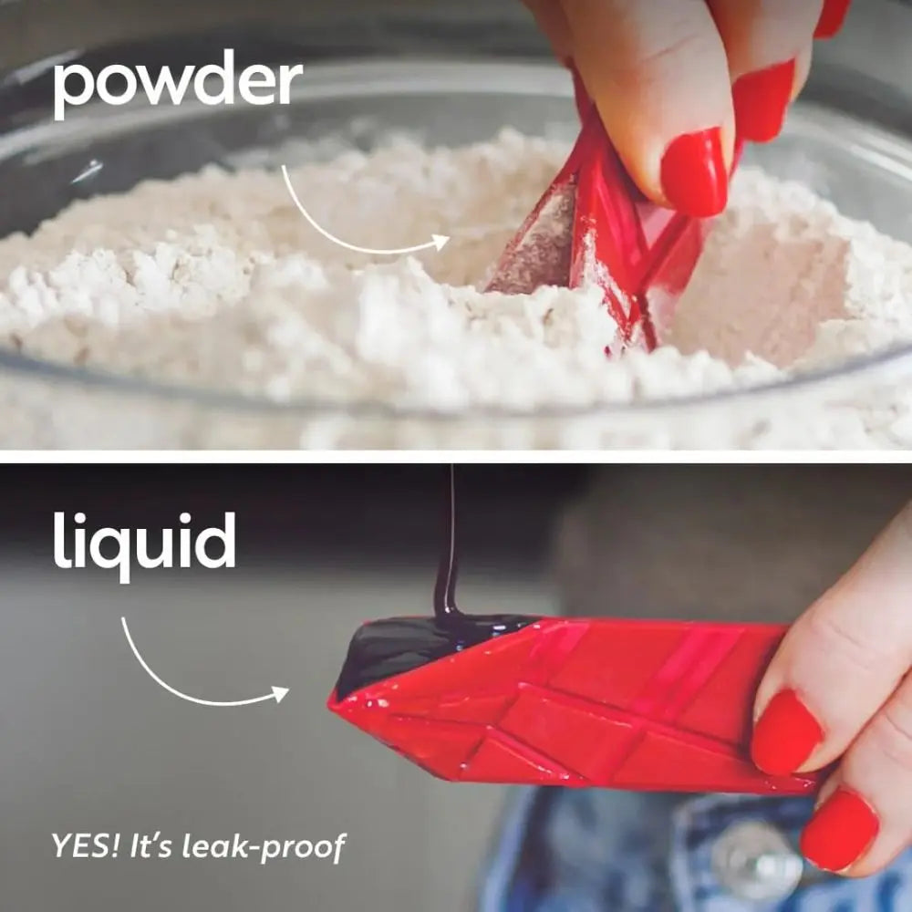 Folding Three-in-One Measuring Spoon